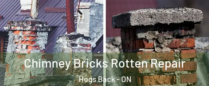  Chimney Bricks Rotten Repair Hogs Back - ON