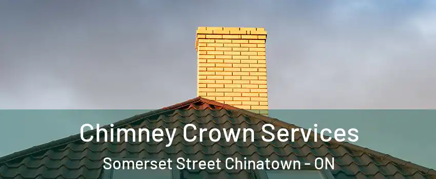 Chimney Crown Services Somerset Street Chinatown - ON