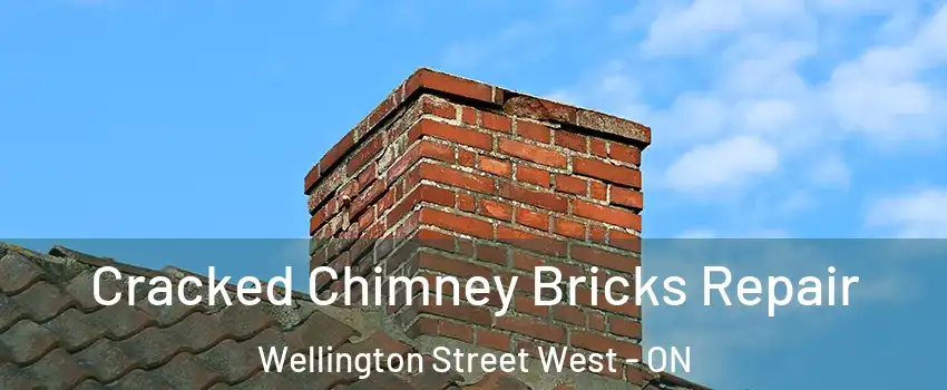  Cracked Chimney Bricks Repair Wellington Street West - ON
