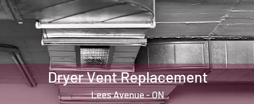  Dryer Vent Replacement Lees Avenue - ON
