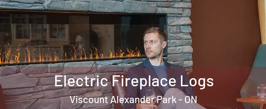Electric Fireplace Logs Viscount Alexander Park - ON