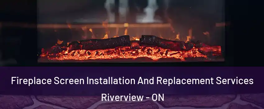  Fireplace Screen Installation And Replacement Services Riverview - ON