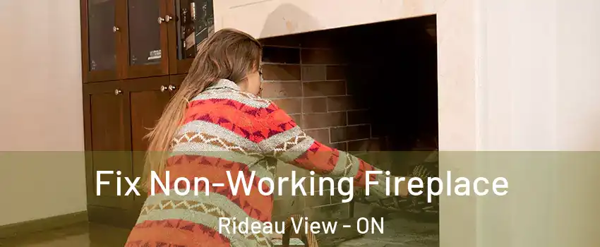  Fix Non-Working Fireplace Rideau View - ON