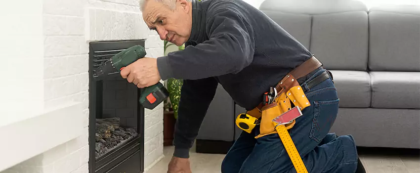 New Indoor Fireplace Installation in Queensway Terrace North, Ontario