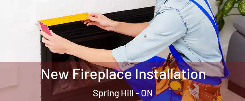  New Fireplace Installation Spring Hill - ON